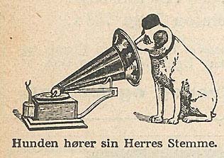 Grammophone pladeselskabet fik nyt varemrke og siden nyt navn - HMV